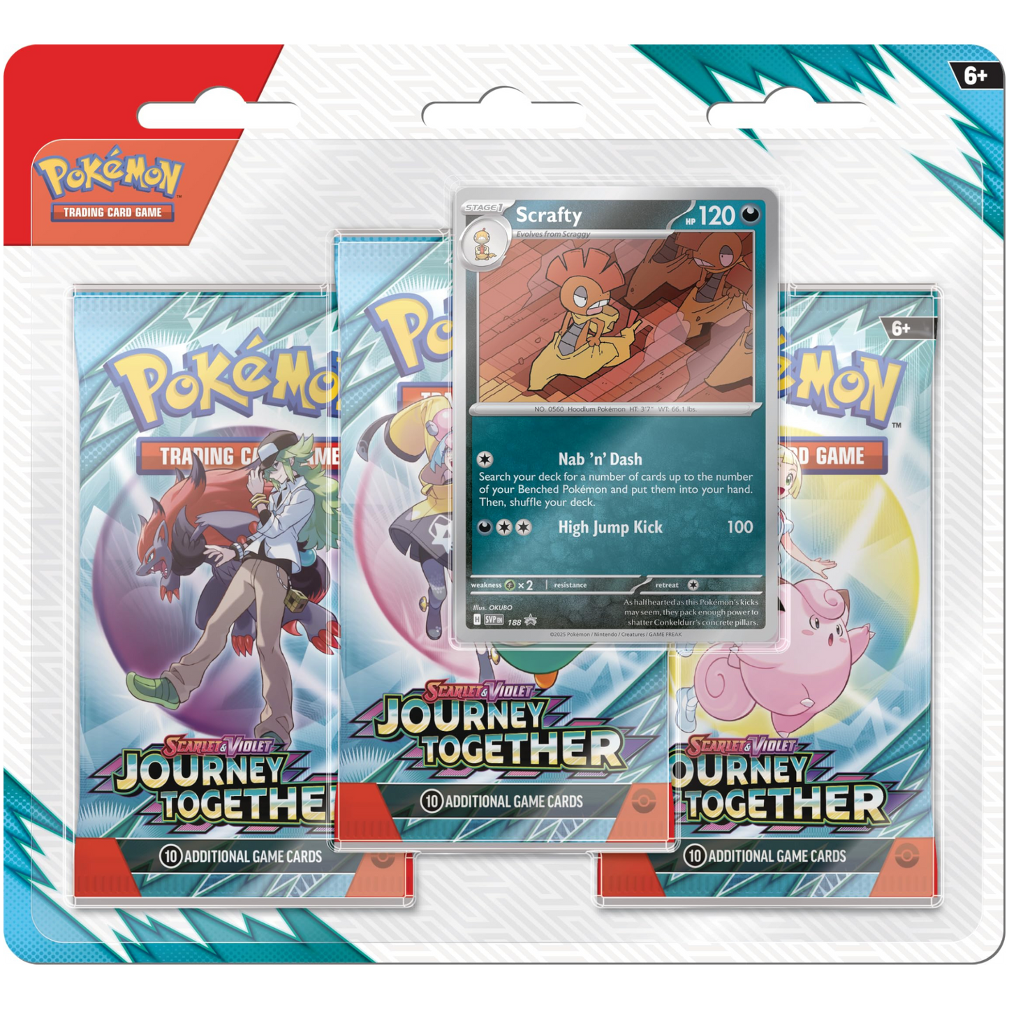 Journey Together 3 Pack Blister (Scrafty)