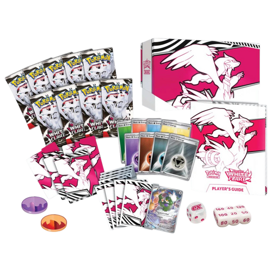 White Flare Elite Trainer Box