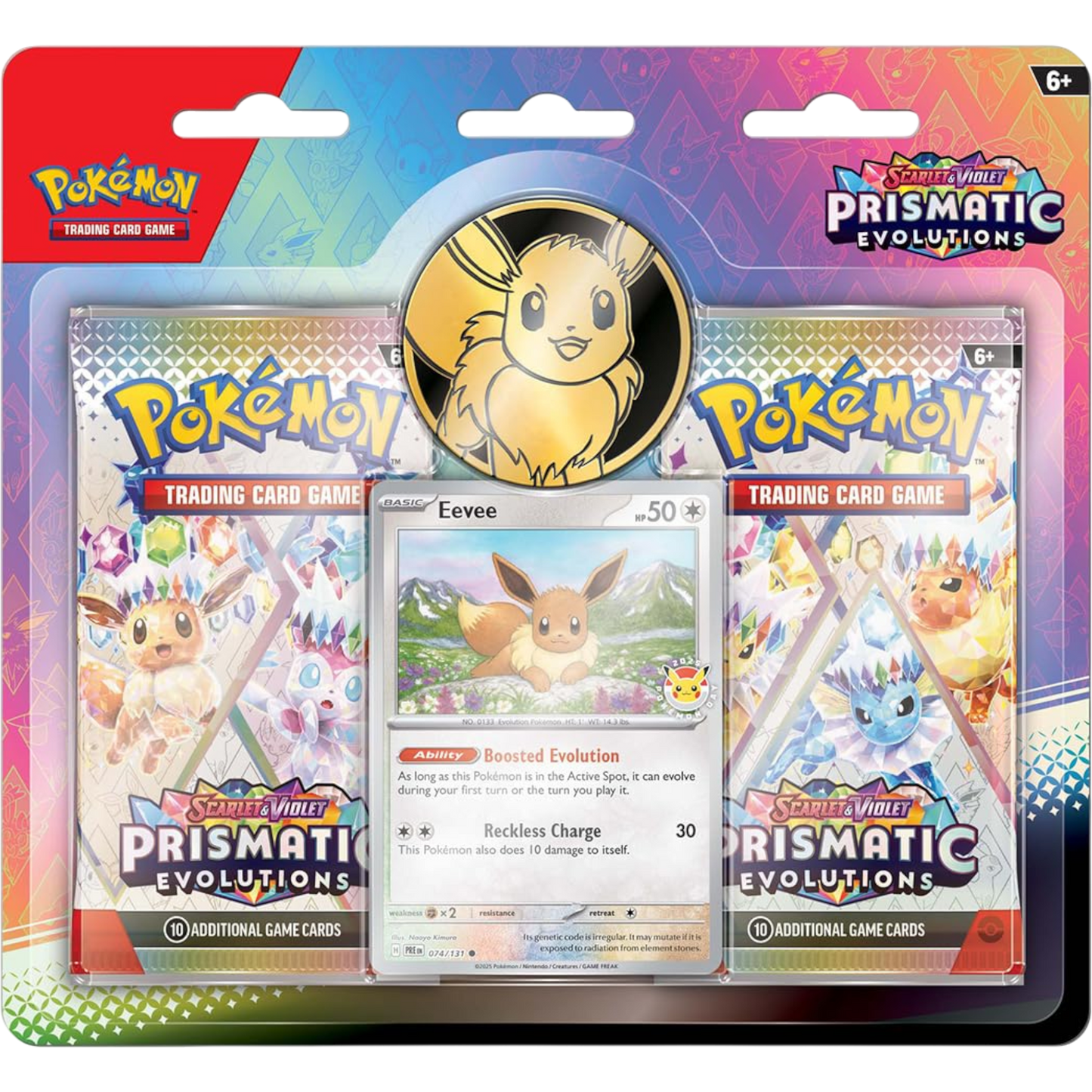 Prismatic Evolutions 2 Pack Blister (Eevee)