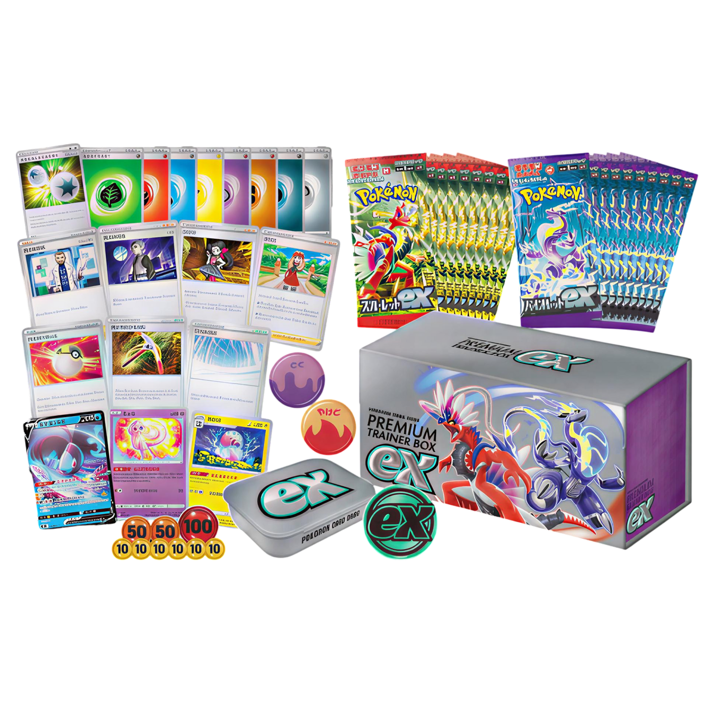 Pokemon Scarlet & Violet - Japanese Premium Trainer Box