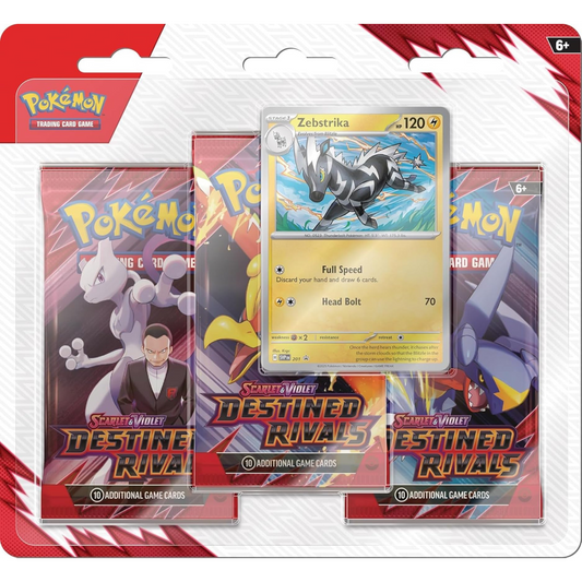 Destined Rivals 3 Pack Blister (Zebstrika)