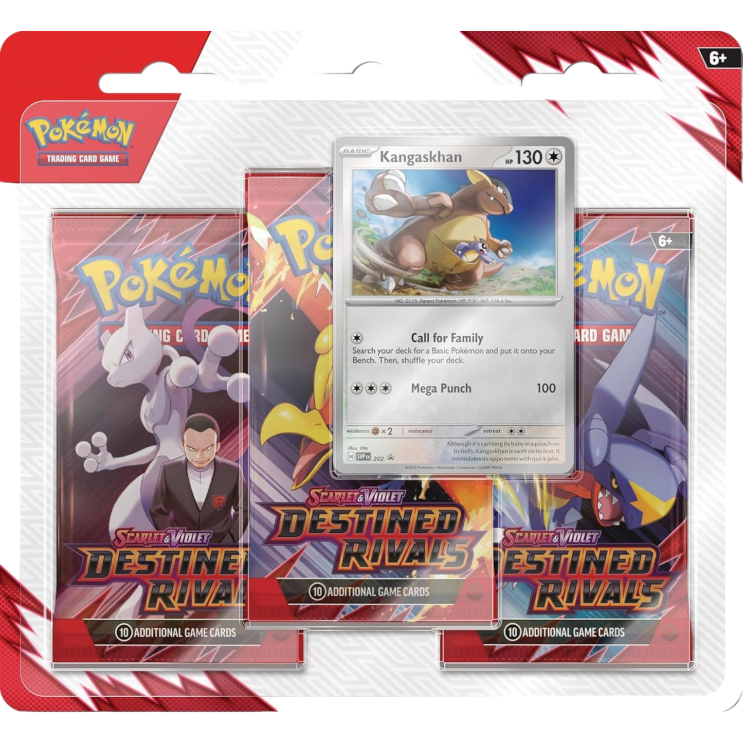 Destined Rivals 3 Pack Blister (Kangaskhan)