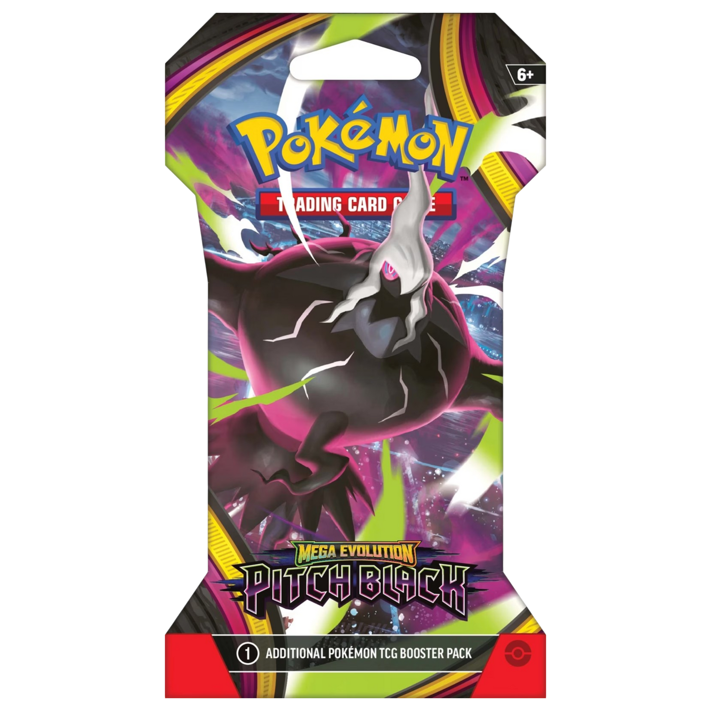 Pitch Black Sleeved Booster Pack (Random Art) – 4 Pack Bundle