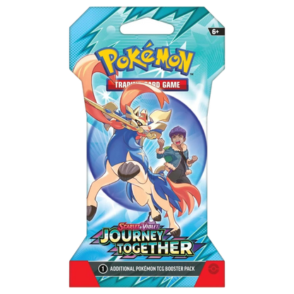 Journey Together Sleeved Booster Pack (Random Art) – 4 Pack Bundle