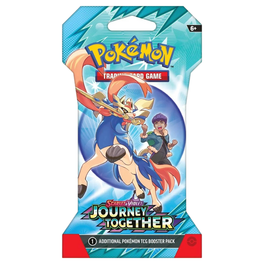 Journey Together Sleeved Booster Pack (Random Art) – 4 Pack Bundle