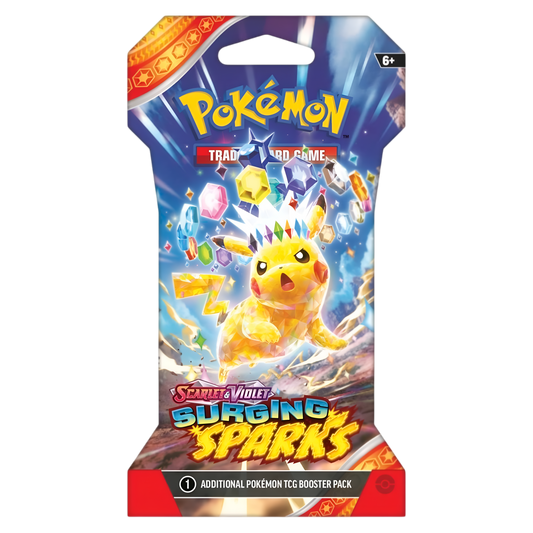 Surging Sparks Sleeved Booster Pack (Random Art)