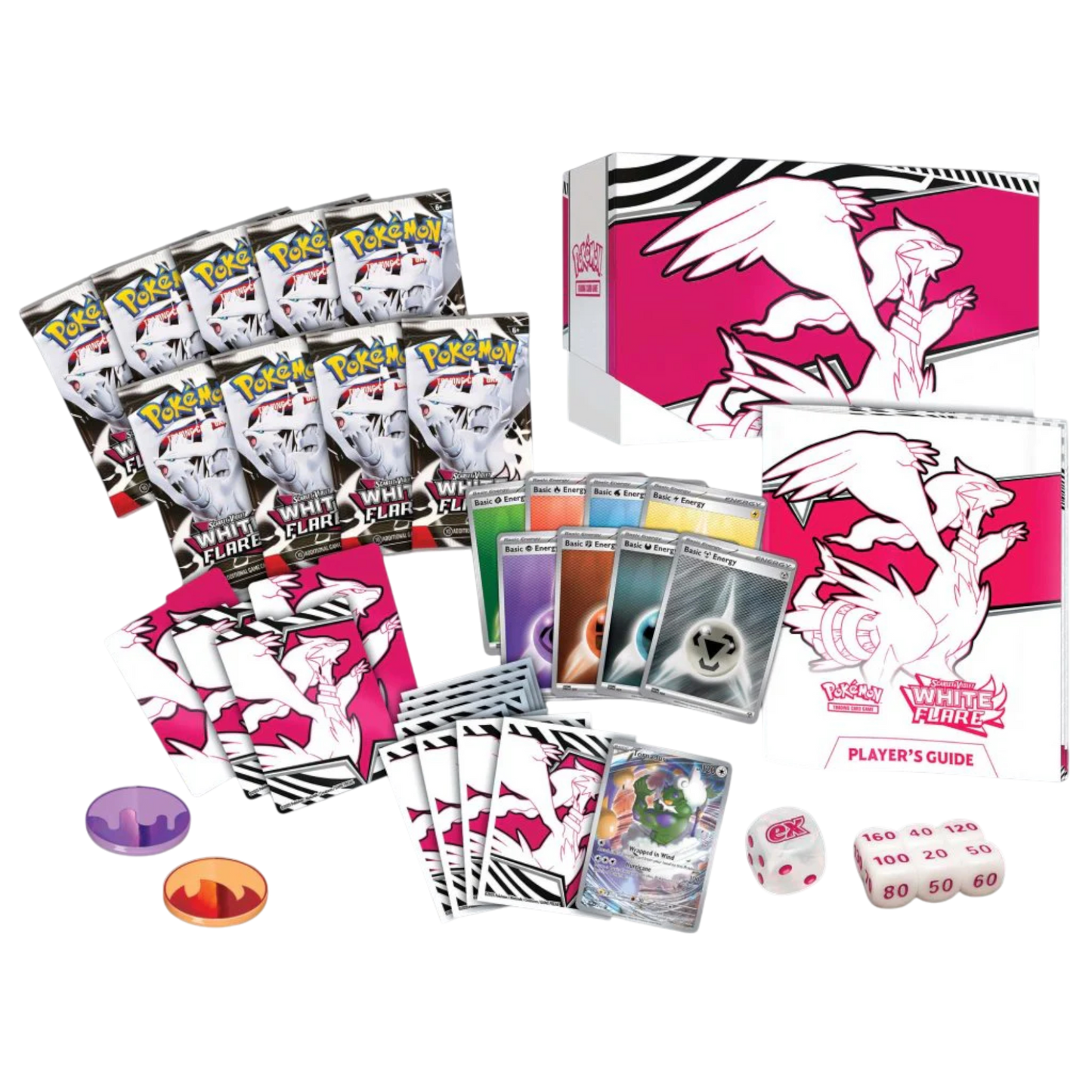 White Flare Elite Trainer Box